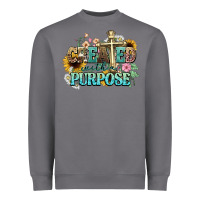 Storm created with a purpose Heavyweight Sweatshirt - NancyCooperArtShop