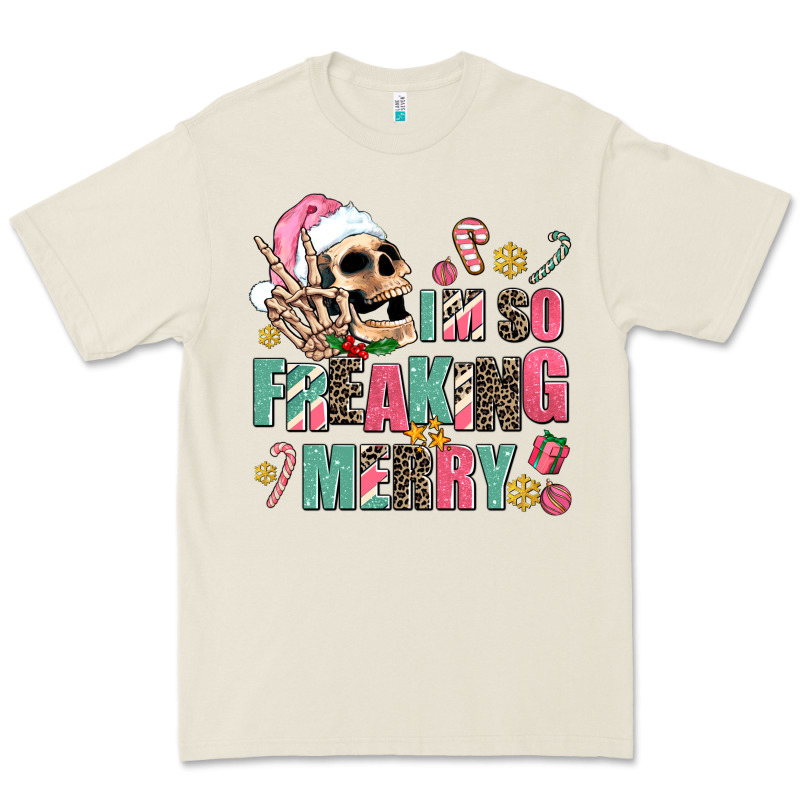 I M So Freaking Merry Premium Tee by AdoDesignShop | Teevron