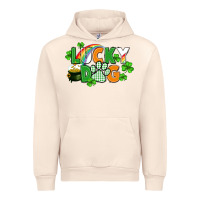Sandshell lucky dog St. Patricks Day Urban Hoodie - FaDigitalArtStudio