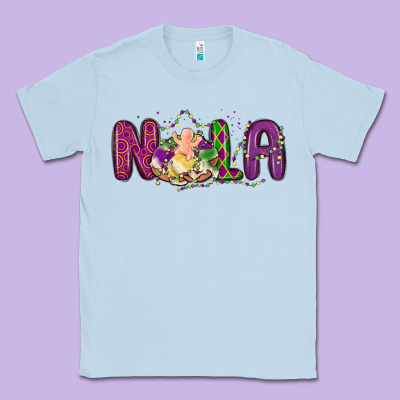 Nola Cake Mardi Gras Classic Tee Designed By Maliassmallbusiness