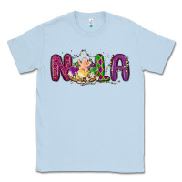 Dusty Blue nola cake mardi gras Classic Tee - MaliasSmallBusiness