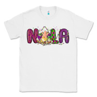 White nola cake mardi gras Classic Tee - MaliasSmallBusiness