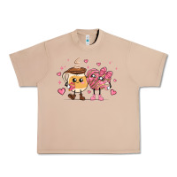 Burro valentines  day conchas and cafecito Urban Heavy Tee - MaliasSmallBusiness