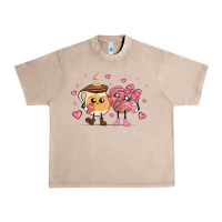 French Oak valentines  day conchas and cafecito Urban Heavy Tee - MaliasSmallBusiness
