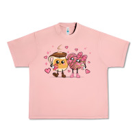 Salmon valentines  day conchas and cafecito Urban Heavy Tee - MaliasSmallBusiness