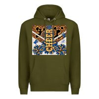 Army Green Cheer Premium Hoodie - TumblerDesignByShophia