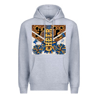 Heather Grey Cheer Premium Hoodie - TumblerDesignByShophia