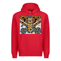 Red Cheer Premium Hoodie - TumblerDesignByShophia