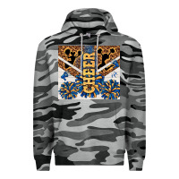 Slate Camo Cheer Premium Hoodie - TumblerDesignByShophia