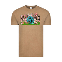 Vintage Coffee hop rabbit Vintage Tee - MaliasSmallBusiness