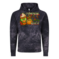 Cloud Black Pumpkin spice everything nice Vintage Hoodie - NancyCooperArtShop