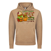 Vintage Coffee Pumpkin spice everything nice Vintage Hoodie - NancyCooperArtShop