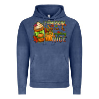 Vintage Denim Pumpkin spice everything nice Vintage Hoodie - NancyCooperArtShop