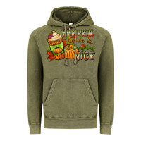 Vintage Olive Pumpkin spice everything nice Vintage Hoodie - NancyCooperArtShop