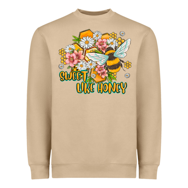 Like Honey Heavyweight Sweatshirt by MaliasSmallBusiness | Teevron