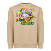 Mushroom like honey Heavyweight Sweatshirt - MaliasSmallBusiness