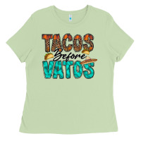 Matcha tacos before vatos Ladies Tee - RacoonDesign