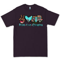 Plum peace love camping Premium Tee - JahusDesignShop