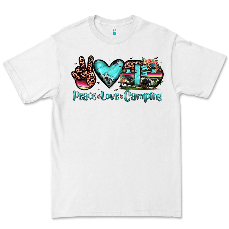 Peace Love Camping Premium Tee by JahusDesignShop | Teevron