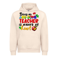 Sandshell being an au some teacher is a work of the heart Urban Hoodie - FaDigitalArtStudio
