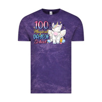 Cloud Purple 100 magical days of school Vintage Tee - MaliasSmallBusiness