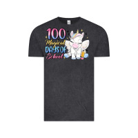 Vintage Black 100 magical days of school Vintage Tee - MaliasSmallBusiness