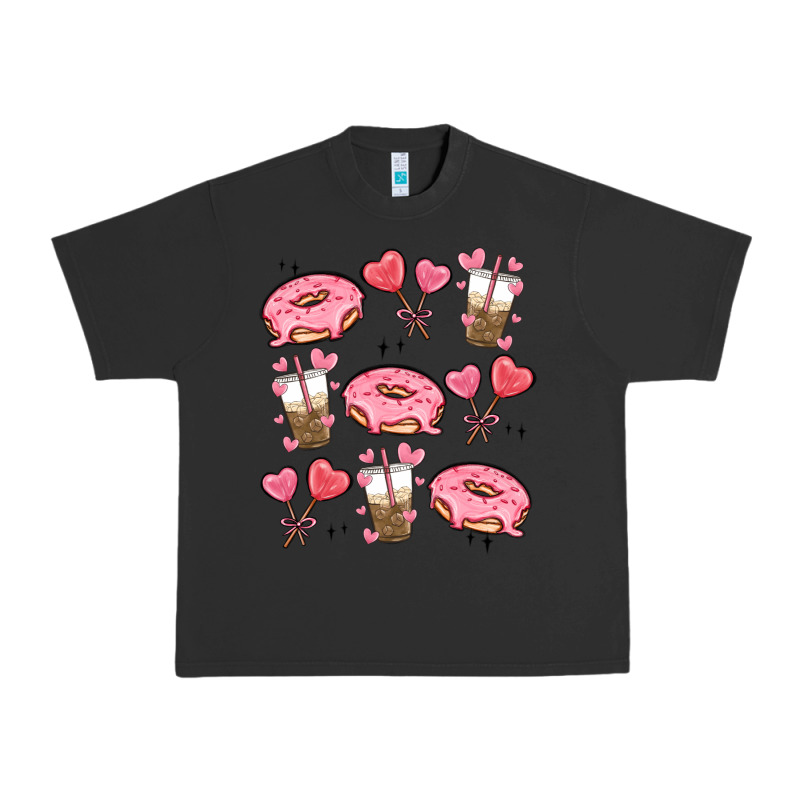 Valentines Day Doodles Urban Heavy Tee by MaliasSmallBusiness | Teevron