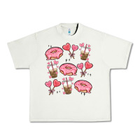 Pistachio valentines day doodles Urban Heavy Tee - MaliasSmallBusiness