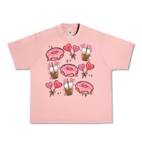 Salmon valentines day doodles Urban Heavy Tee - MaliasSmallBusiness