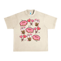 Sandshell valentines day doodles Urban Heavy Tee - MaliasSmallBusiness