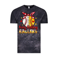 Cloud Black busy raising ballers Vintage Tee - JahusDesignShop