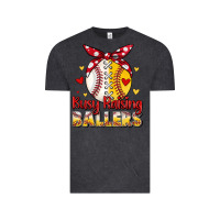 Vintage Black busy raising ballers Vintage Tee - JahusDesignShop