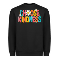 Black choose kindness Heavyweight Sweatshirt - NancyCooperArtShop