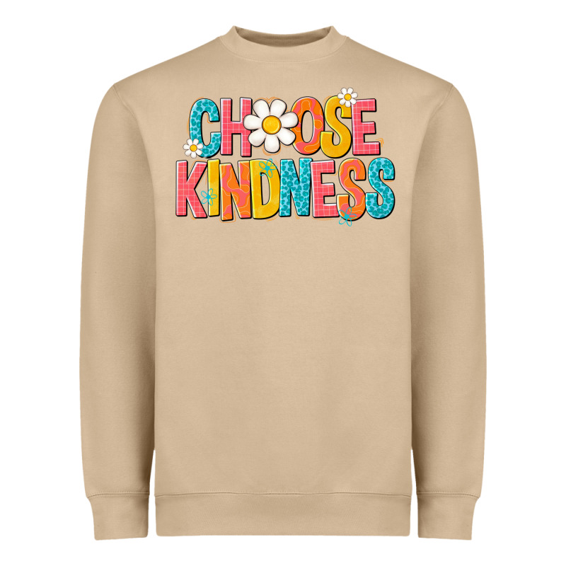 Choose Kindness Heavyweight Sweatshirt by NancyCooperArtShop | Teevron