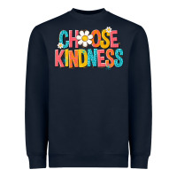 Navy choose kindness Heavyweight Sweatshirt - NancyCooperArtShop