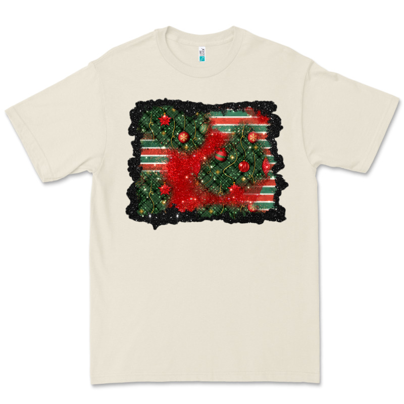Christmas Ornament Background Premium Tee by BundleAndBundleShop | Teevron
