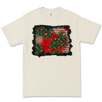 Bone christmas ornament background Premium Tee - BundleAndBundleShop