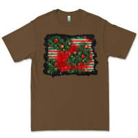 Cacao christmas ornament background Premium Tee - BundleAndBundleShop