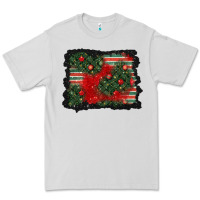 Dove Grey christmas ornament background Premium Tee - BundleAndBundleShop