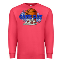 Cardinal game day basketball Premium Sweatshirt - HowdyJamesFarm