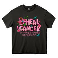 Asphalt heal cancer Heavy Core Tee - AdoDesignShop