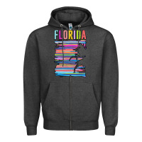 Charcoal Heather Florida Zipper Hoodie - Bettercallsaul