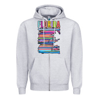 Heather Grey Florida Zipper Hoodie - Bettercallsaul