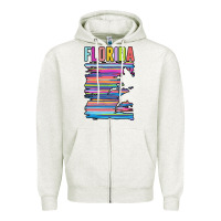 Oatmeal Heather Florida Zipper Hoodie - Bettercallsaul