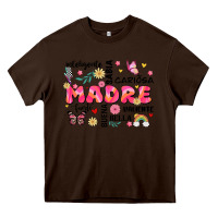 Chocolate Brown ella es mama Heavy Core Tee - JahusDesignShop