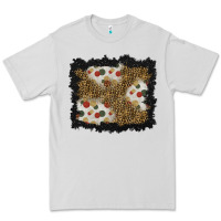 Dove Grey christmas mistletoe background Premium Tee - BundleAndBundleShop