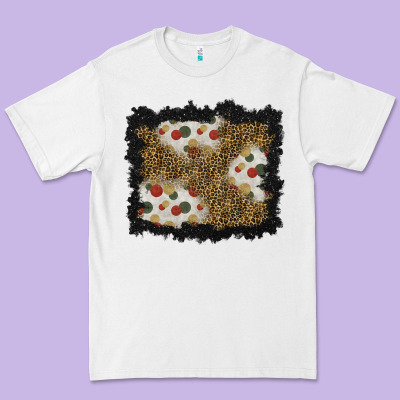 Christmas Mistletoe Background Premium Tee Designed By Bundleandbundleshop