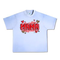 Grape Ice valentine mama Urban Heavy Tee - MaliasSmallBusiness