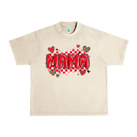 Sandshell valentine mama Urban Heavy Tee - MaliasSmallBusiness