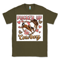 Army Green small business Classic Tee - MaliasSmallBusiness